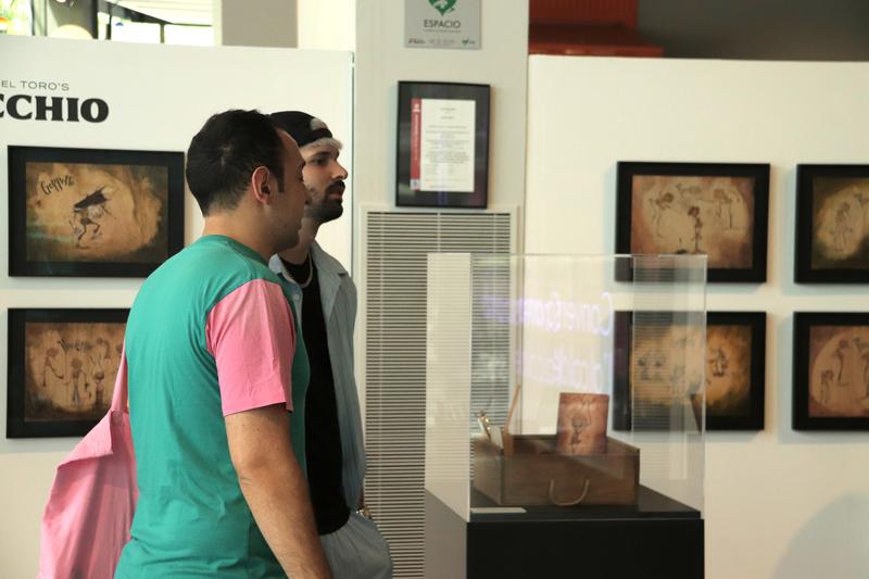 The exposition on Grangel Studio at Casa Seat also features some pieces used to color Guillermo del Toro's Pinocchio movie