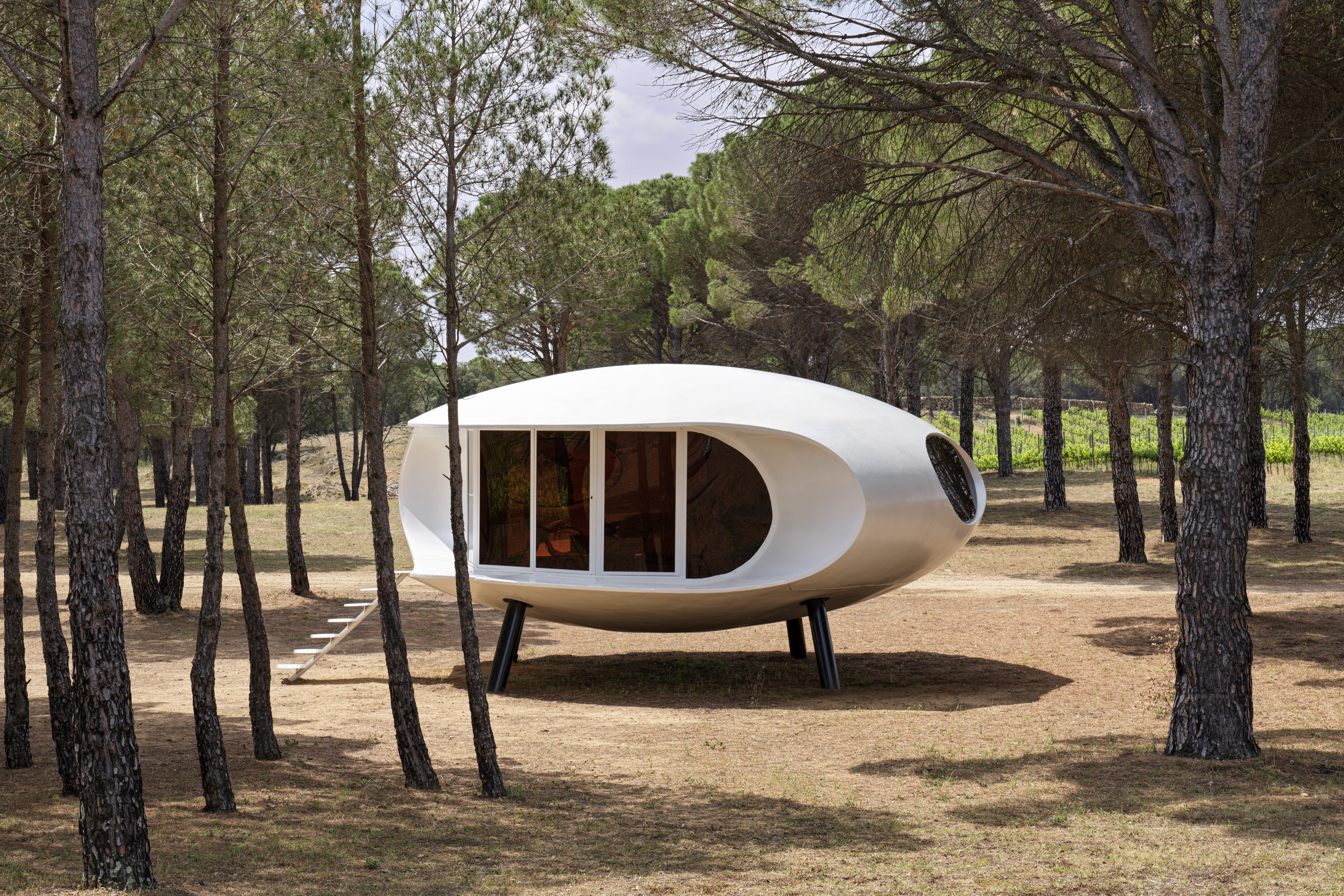 The Xasteros House designed by Nikolaos Xasteros at the Terra Remota, recovered by Clément Cividino