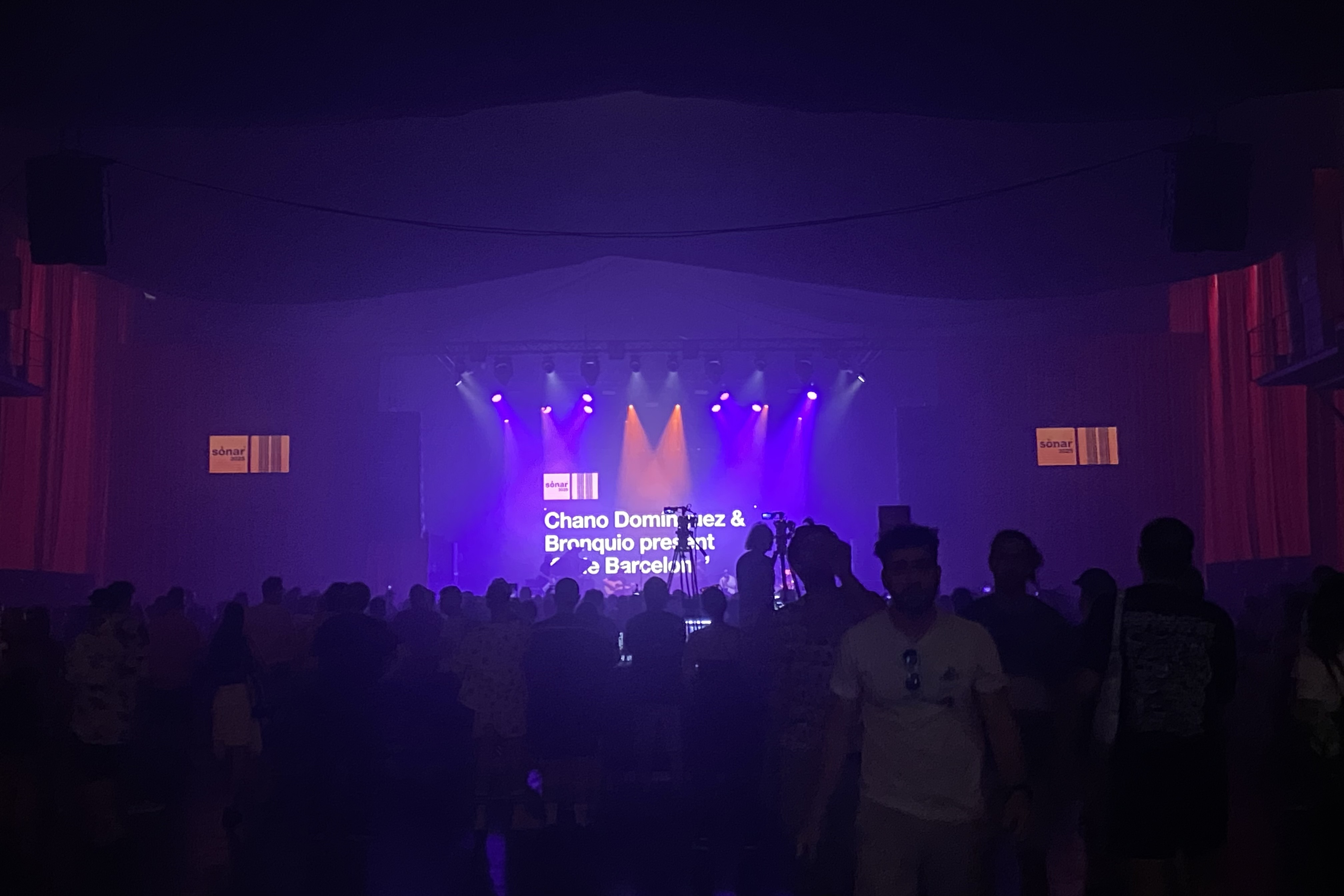 The crowd at SonarHall during Sónar 2025