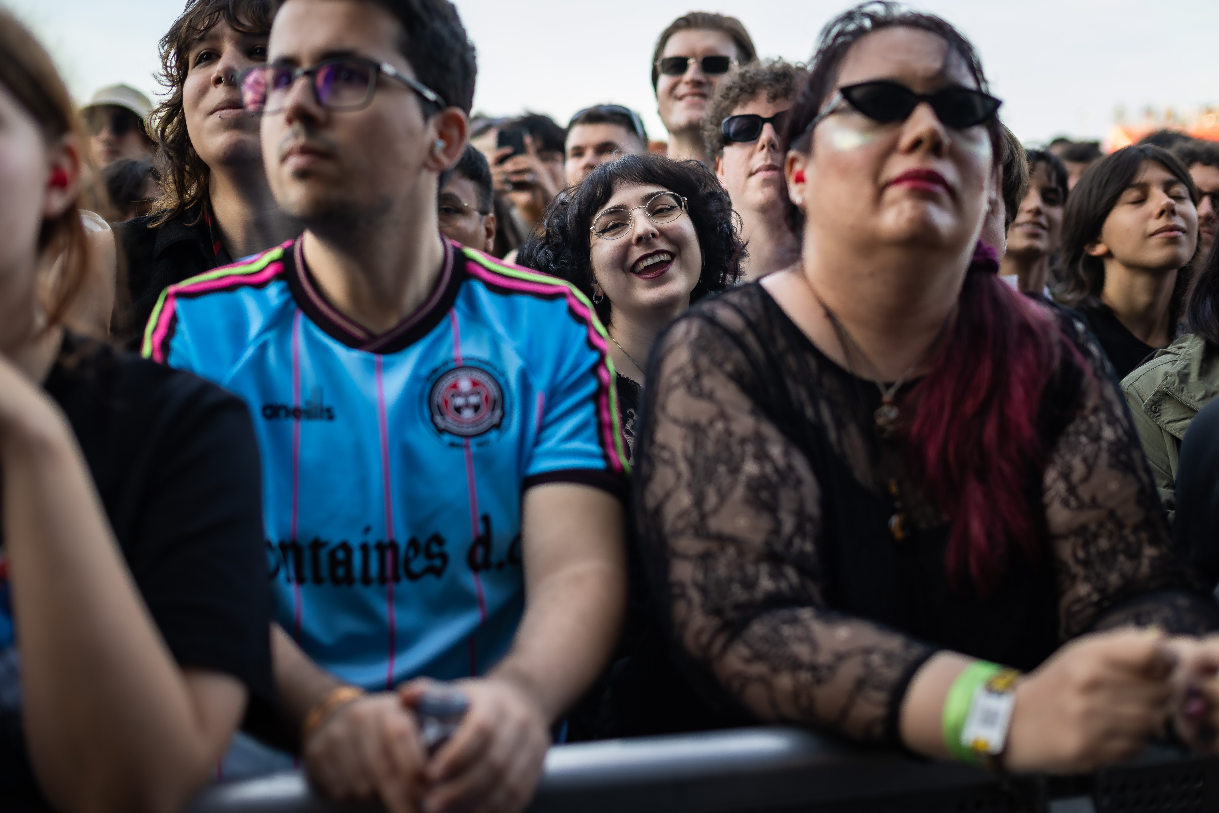 The crowd during Big Thief at Primavera Sound