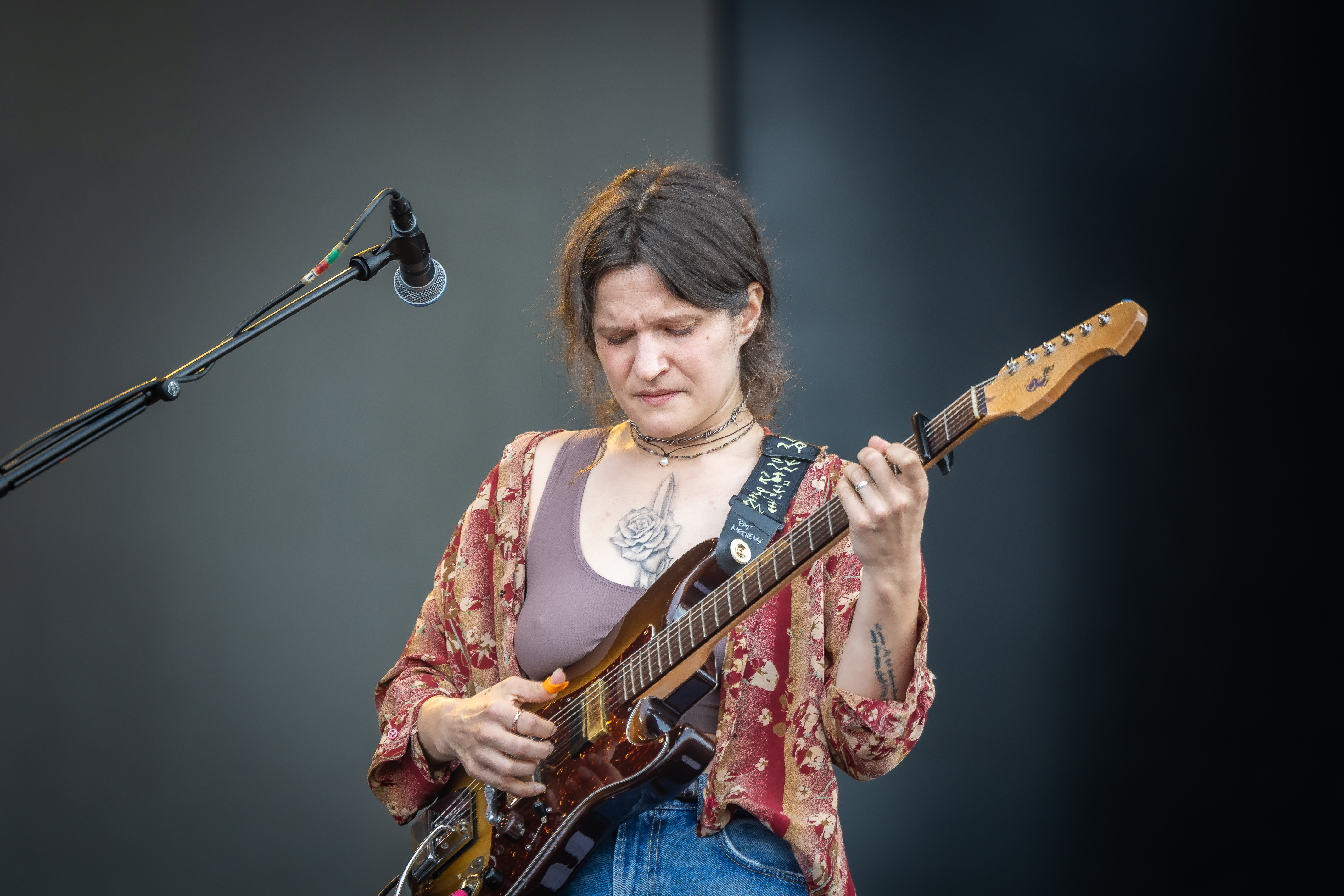 Big Thief's Adrianne Lenker at Primavera Sound