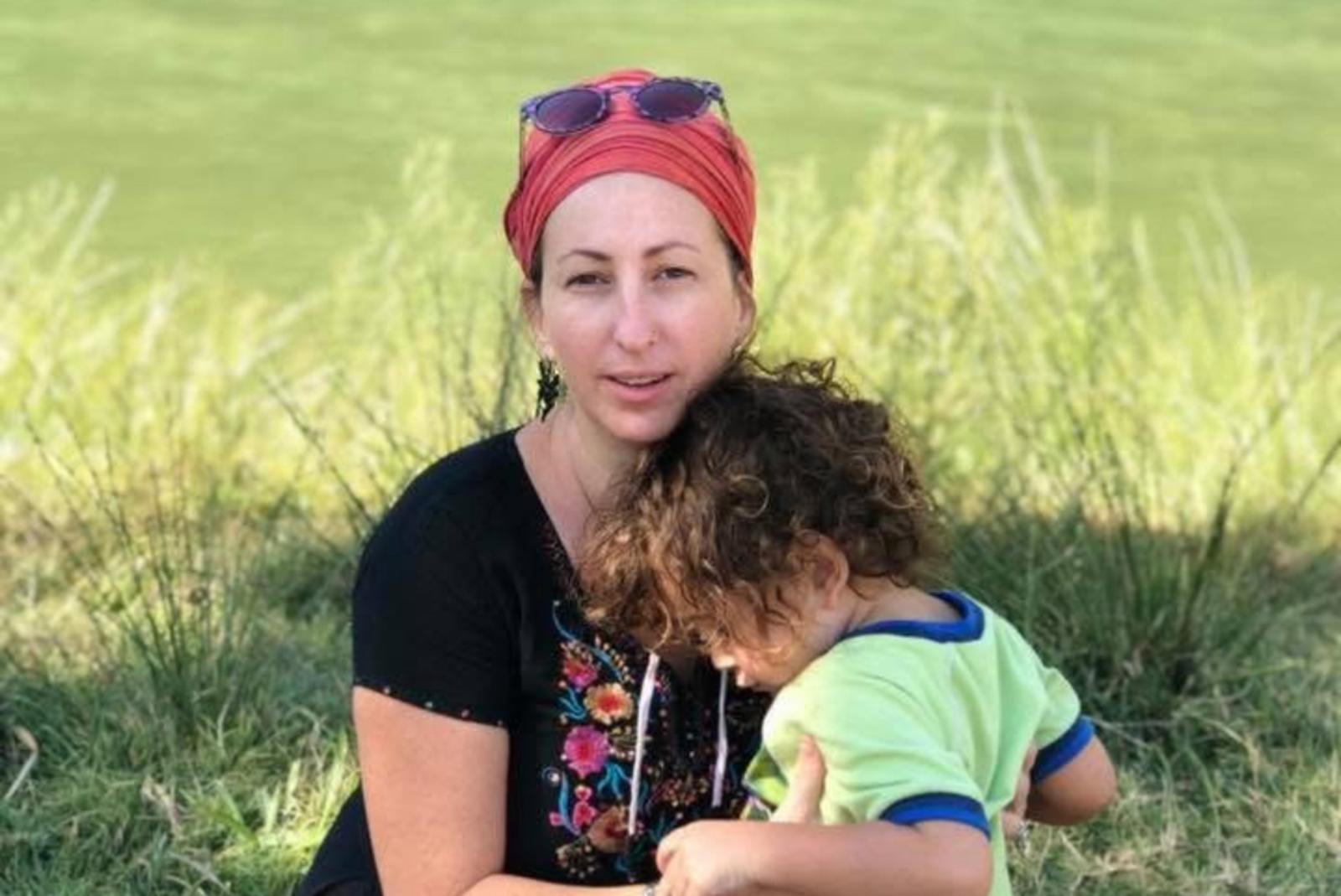 Lily with her daughter - private photo