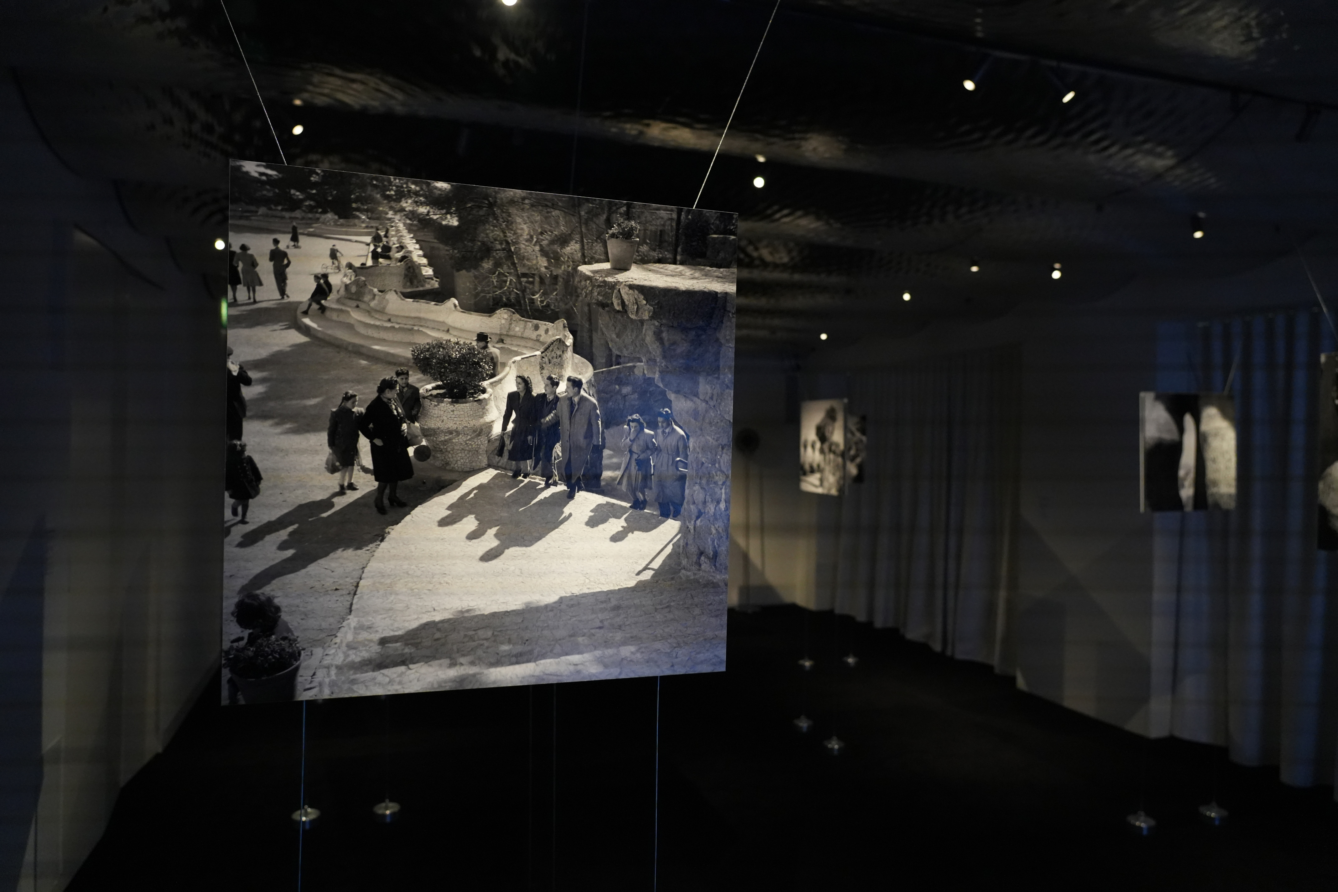 The exhibition 'Gaudí-Miró-Gomis: Deconstructed' at Casa Batlló. Gomis - Living Archive section.