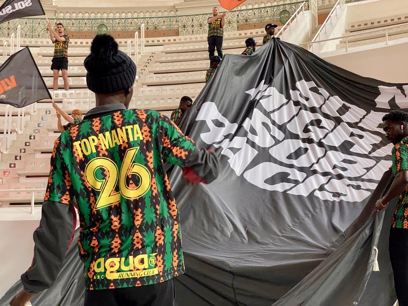 Top Manta's new T-shirt for this year's Agua Running Club collection