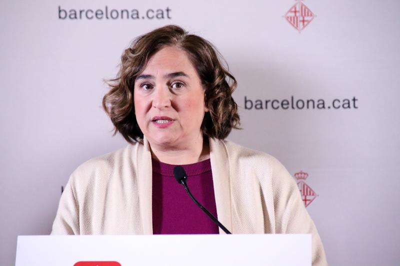 Barcelona mayor Ada Colau