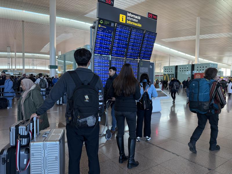 El pont aeri repunta al febrer coincidint amb la crisi de l’alta velocitat després de 12 mesos a la baixa