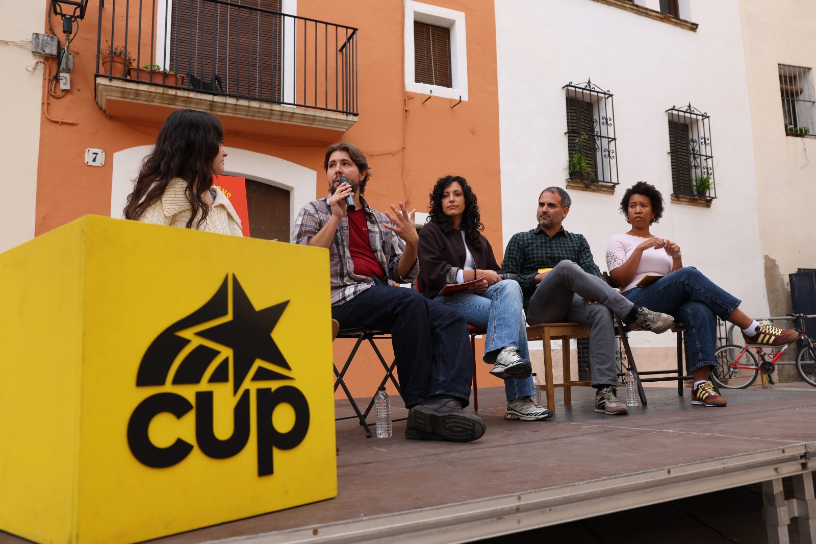 CUP event in Vilanova i la Geltrú