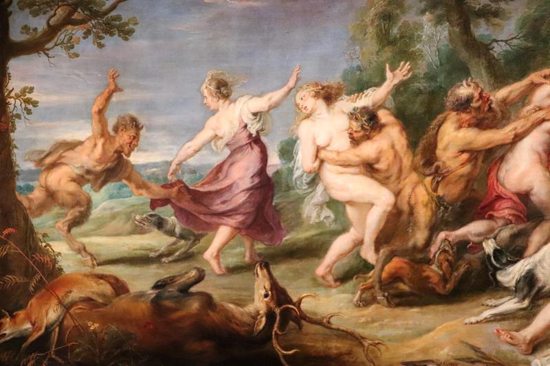 "Diana and her Nymphs Surprised by the Fauns" by Peter Paul Rubens