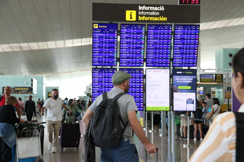 Archive image of Barcelona airport