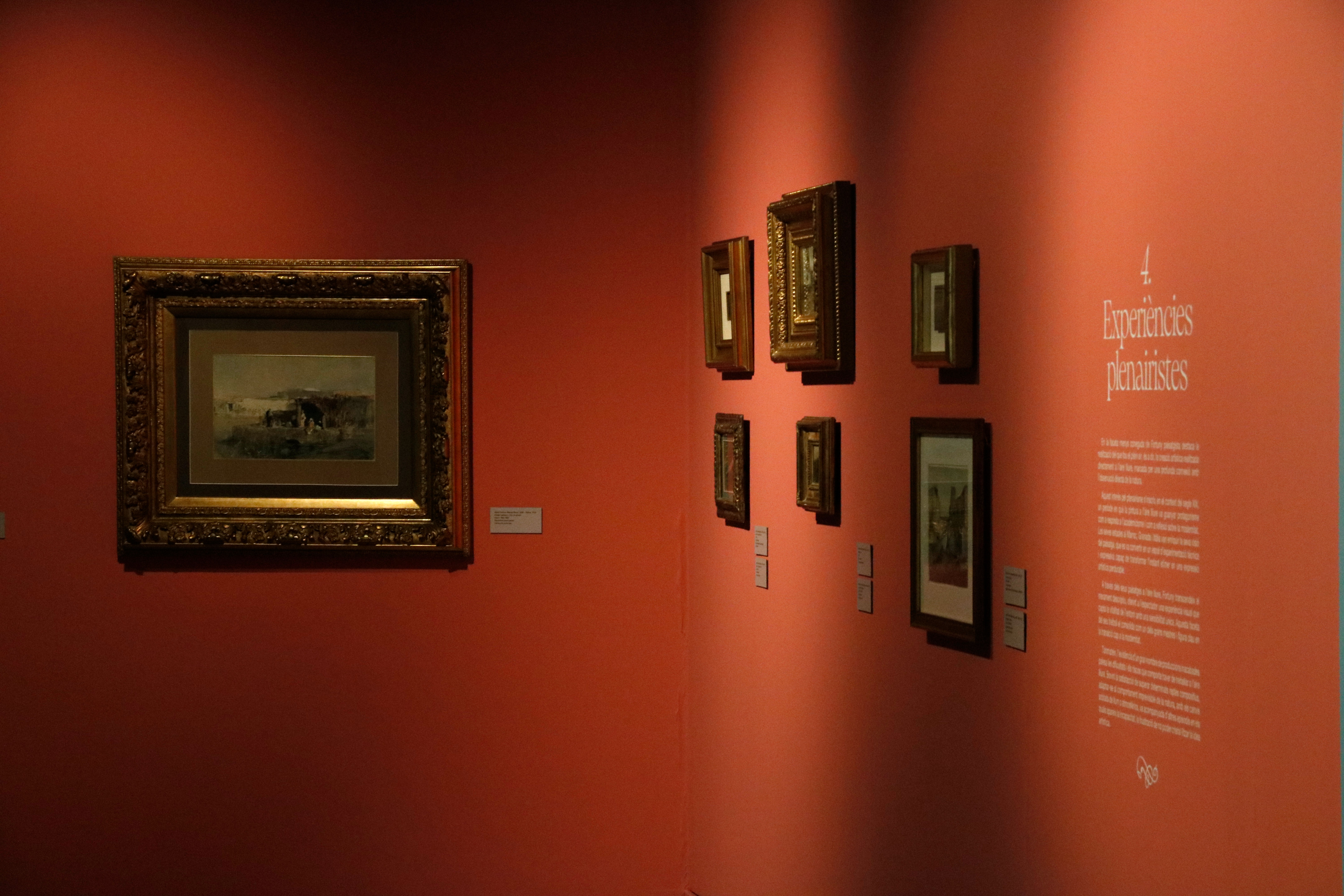 One of the five areas in the exhibition
