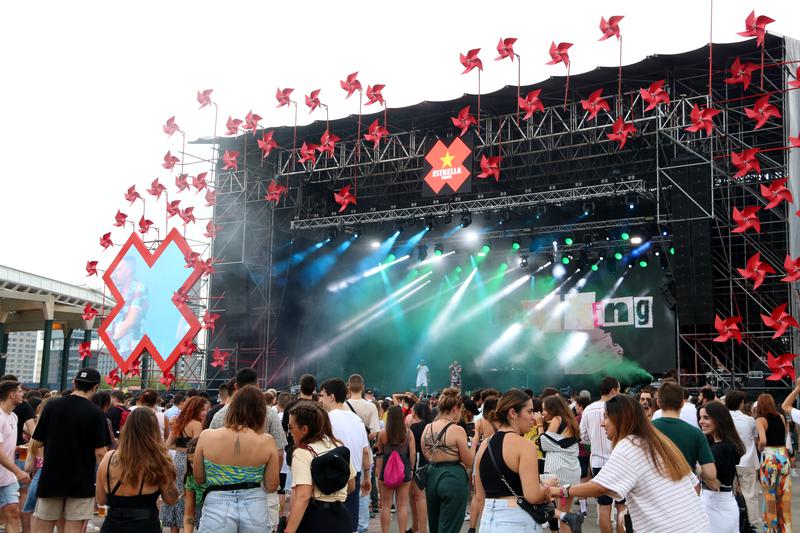 One of the stages at Cruïlla Festival 2022