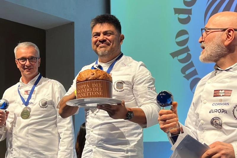 Tonatiuh Cortés at 'Coppa Del Mondo Del Panettone 2024'