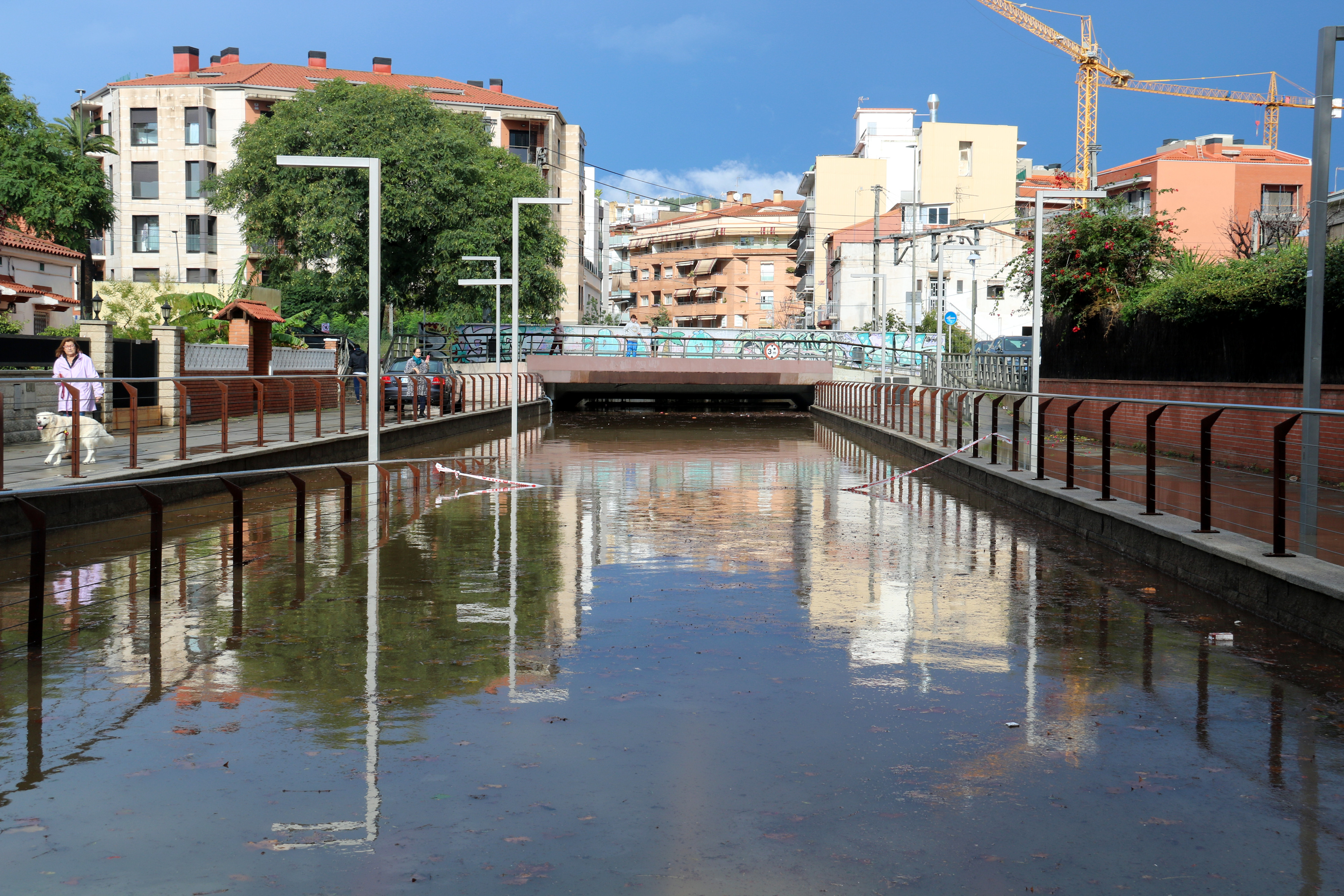 Underground passage in Castelldefels