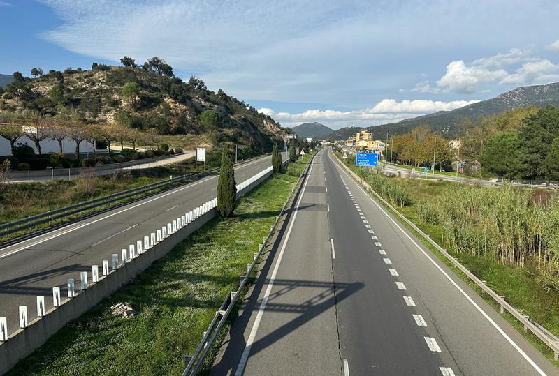 Portion of the AP-7 highway