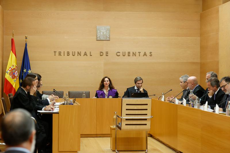 Court of Auditors hearing over the 2017 independence referendum and the Catalan government's overseas activities