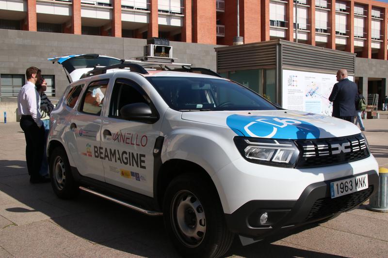 Test vehicle developed by UPC researchers