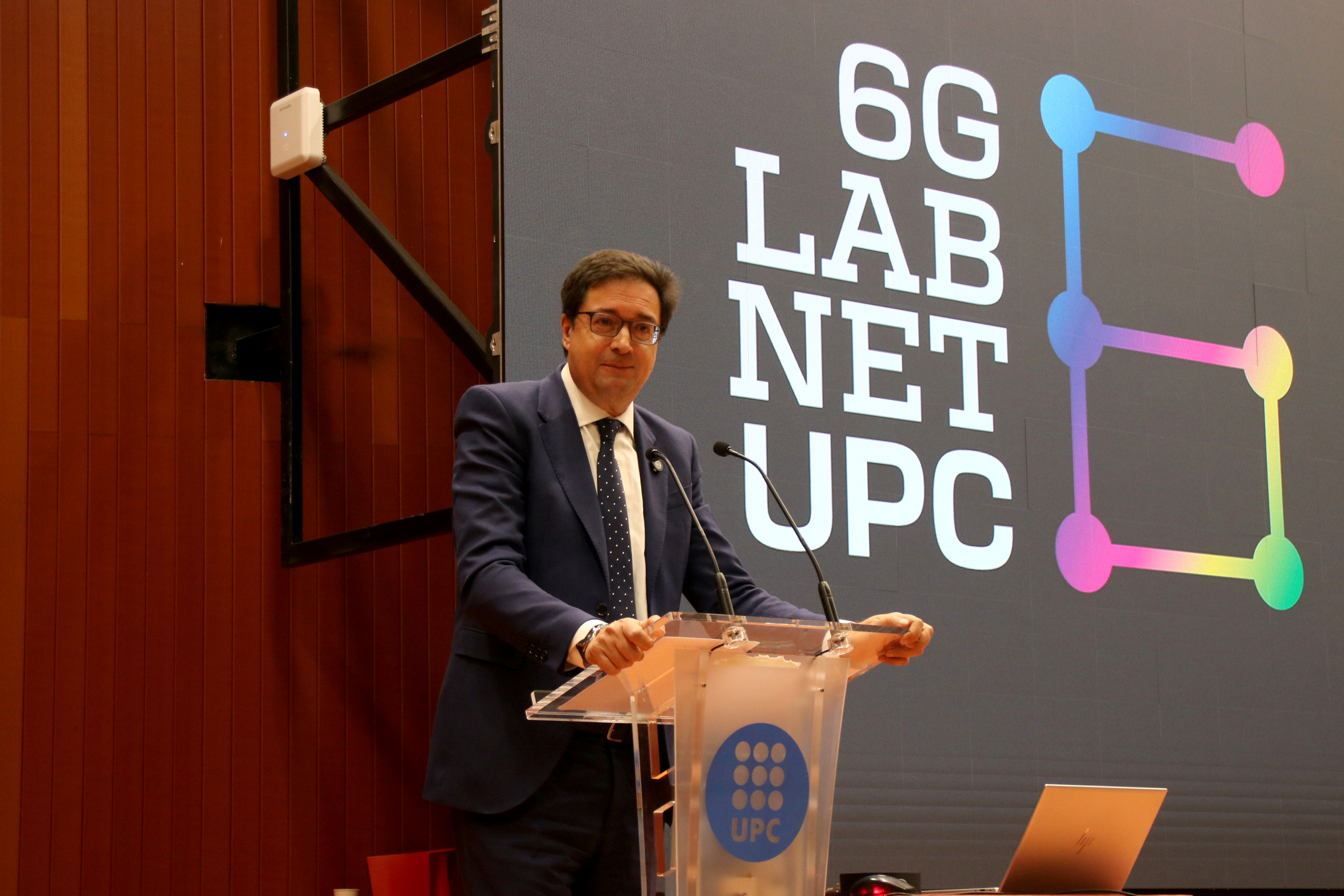 Spain's Minister for Digital Transformation Óscar López at the 6GLabNet project presentation