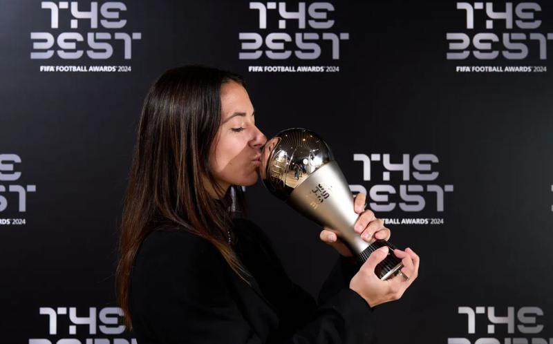 Barça's Aitana Bonmatí named The Best FIFA Women's Player of 2024