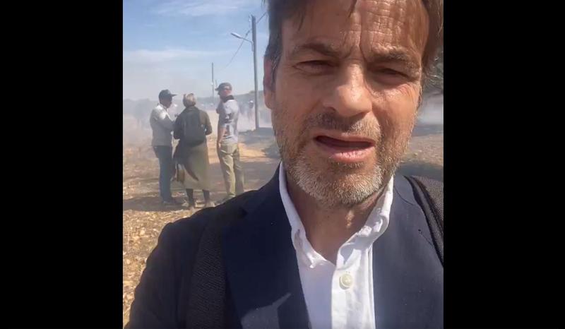 Screenshot of the video MEP Jaume Asens posted on social media platform X