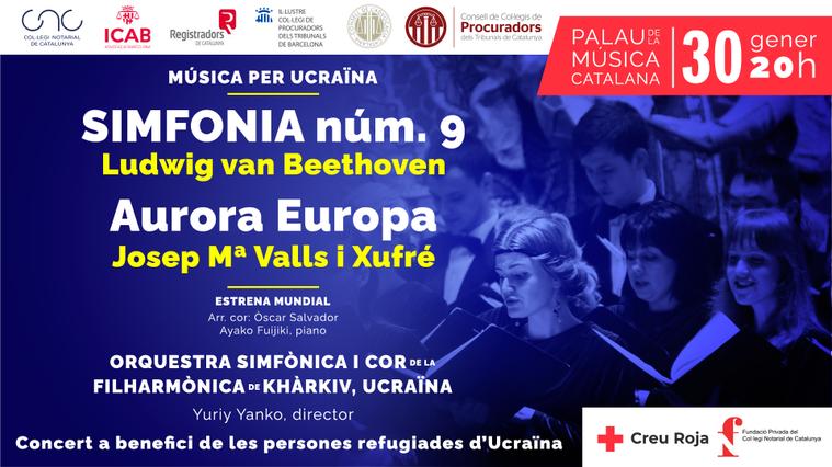 Ukraine's Kharkiv Philharmonic to perform in Palau de la Música