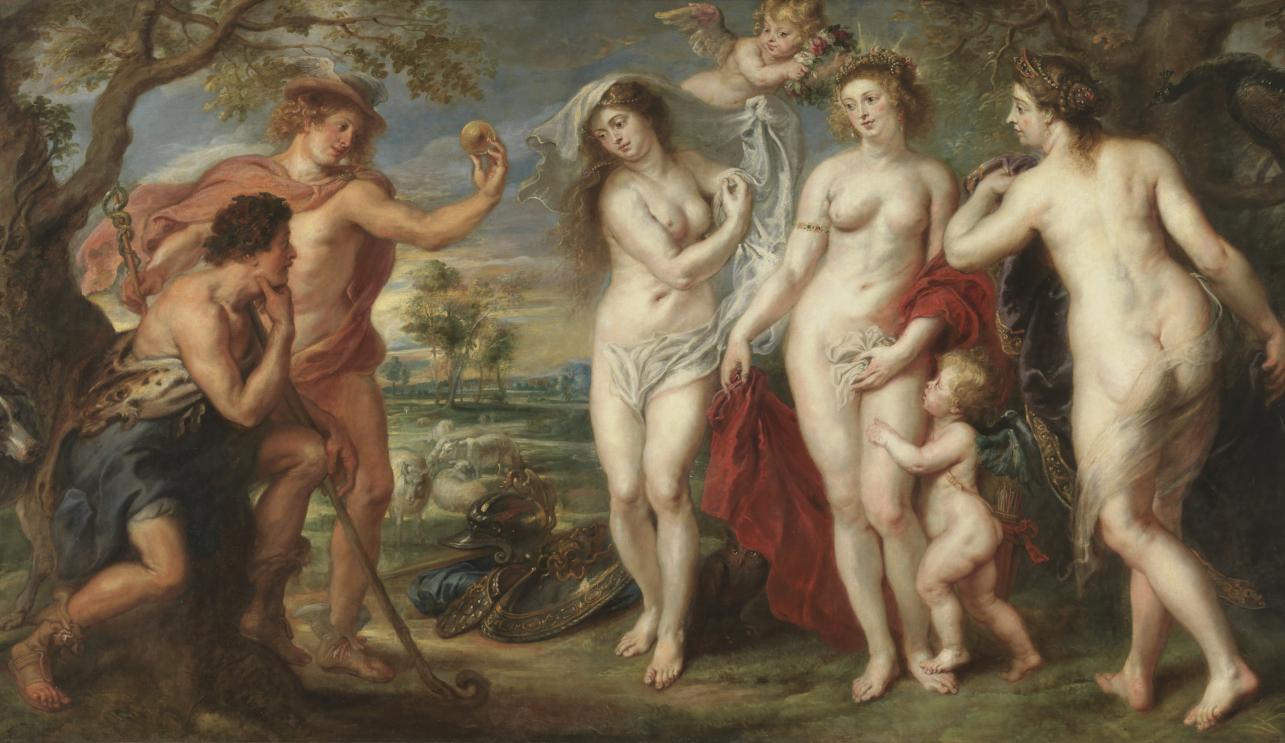 The Judgement of Paris by Peter Paul Rubens.