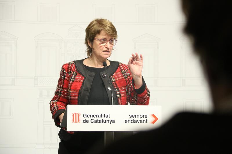 Catalan education minister Anna Simó