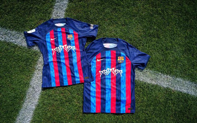 Barça's Rosalía Motomami jersey, which will be worn during the Camp Nou clásico against Real Madrid on March 19