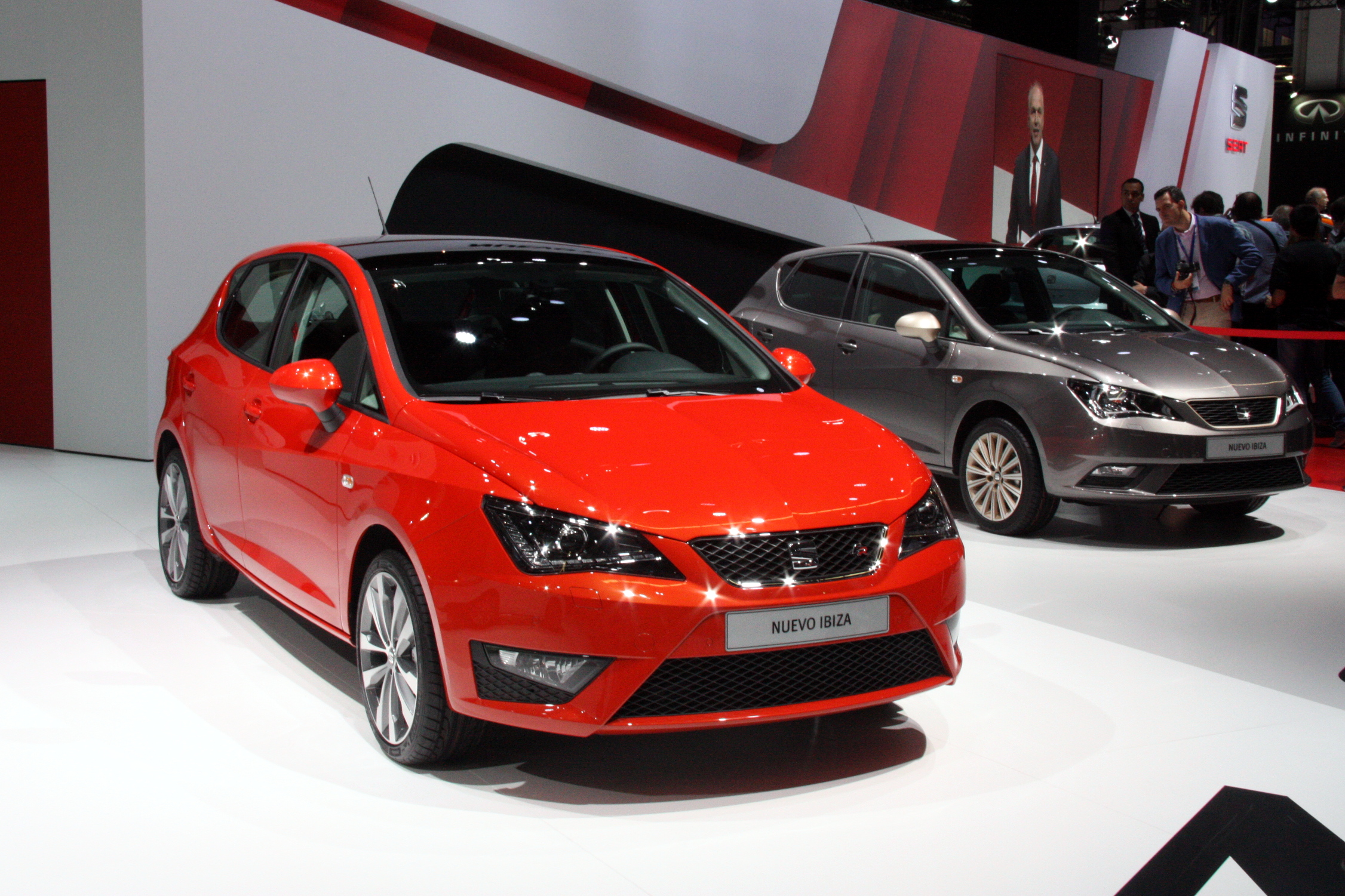 A Seat Ibiza car