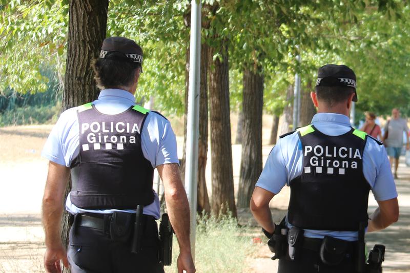 Local police in Girona