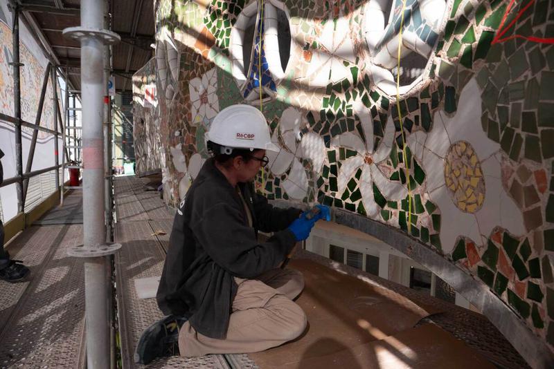 Restorations have uncovered hidden details in the Casa Batlló monument