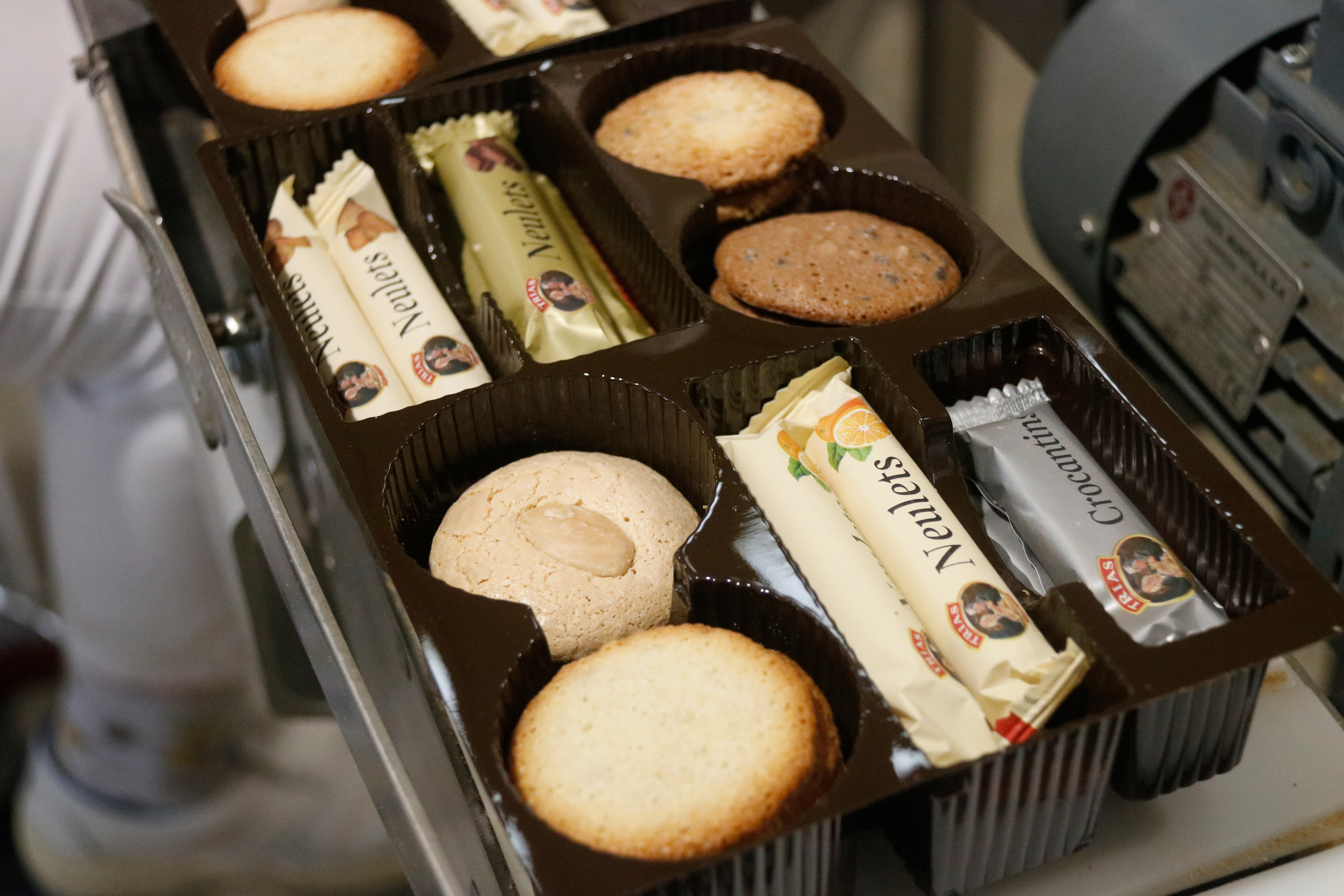 Detail of one of the assortments produced by Galetes Trias in its factory in Santa Coloma de Farners