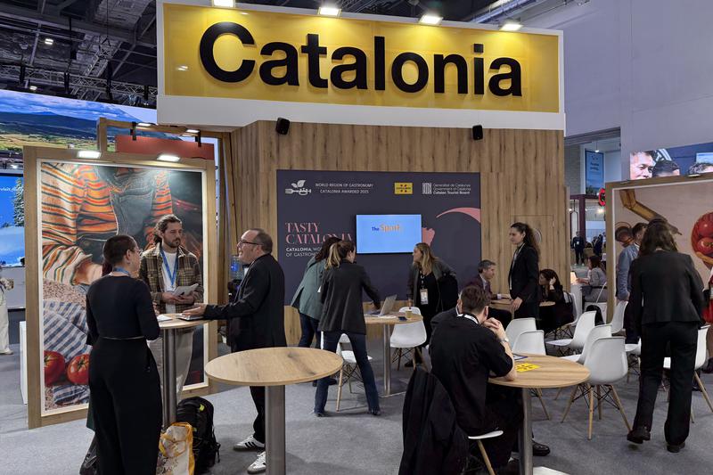 Catalonia pavilion at World Travel Market in London