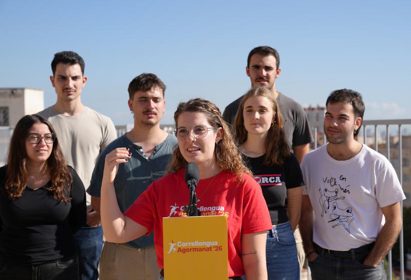 The announcement of the Correllengua Agermanat in Barcelona