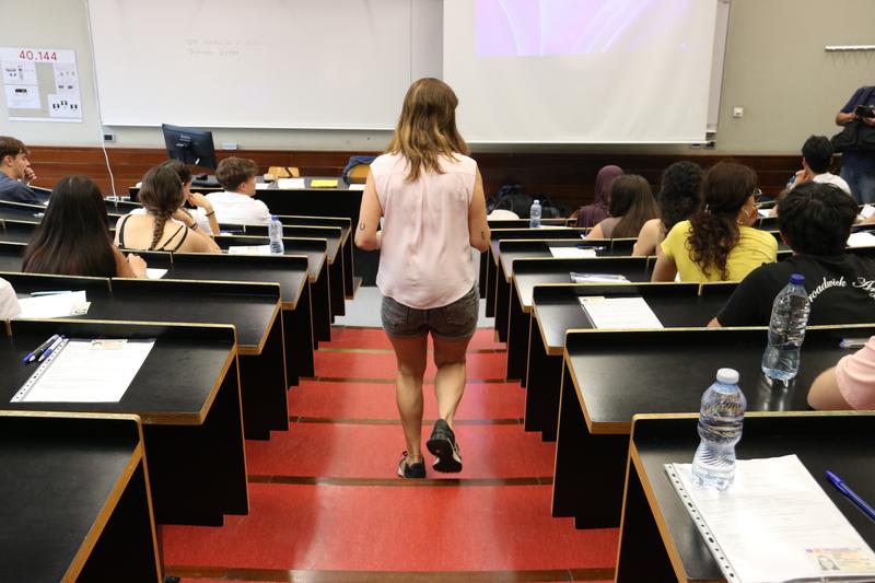 A PAU class at UPF.