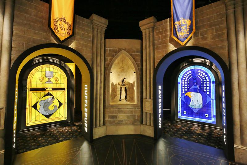 One of the rooms of the Harry Potter Exhibition