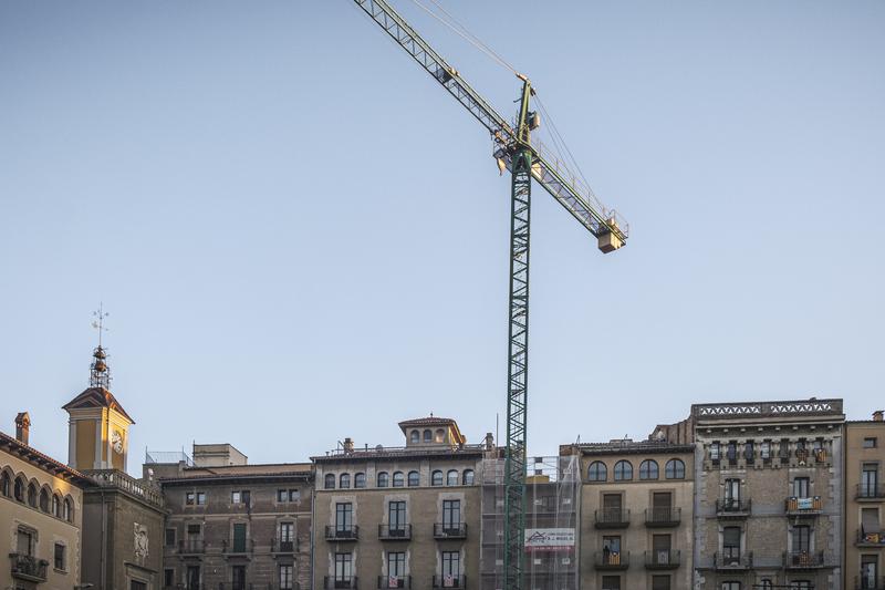 Flats under construction in Barcelona