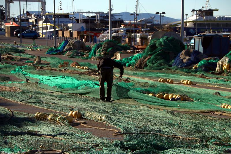 A fisherman in Roses