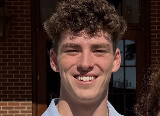 James Gracey, in a photo shared by his family on social media