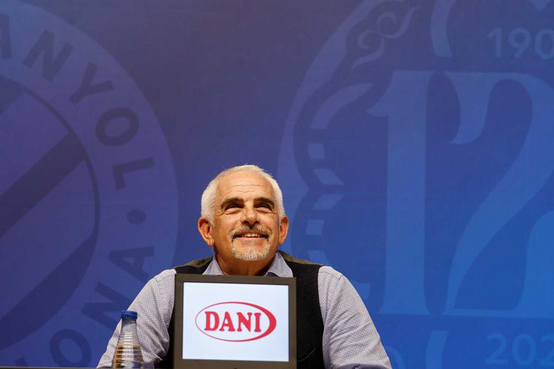 Alan Pace, the new owner and president of RCD Espanyol, at his presentation press conference