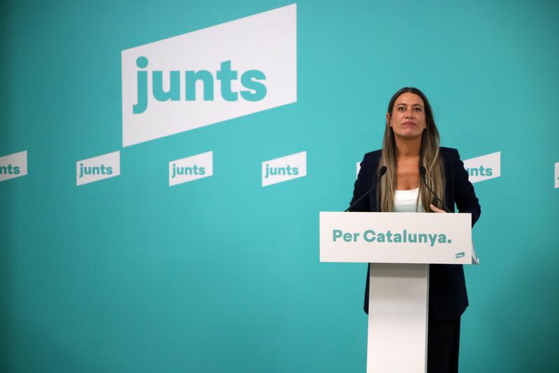 Junts Congress spokesperson Míriam Nogueras