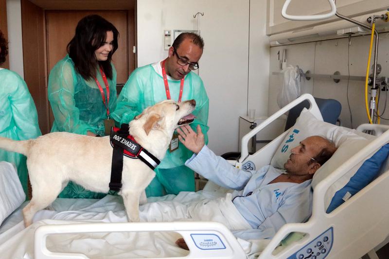 Rafel and Perla reunited after three months apart