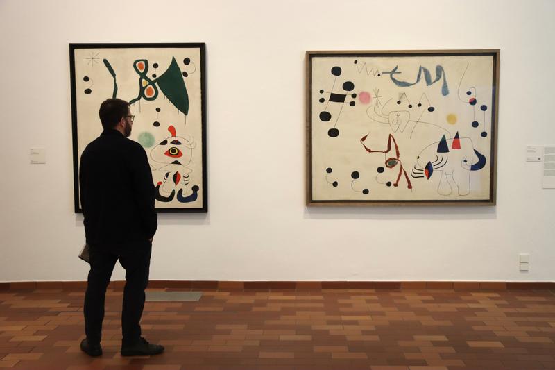 The exhibition 'Joan Miró. Circles' at the Joan Miró Foundation
