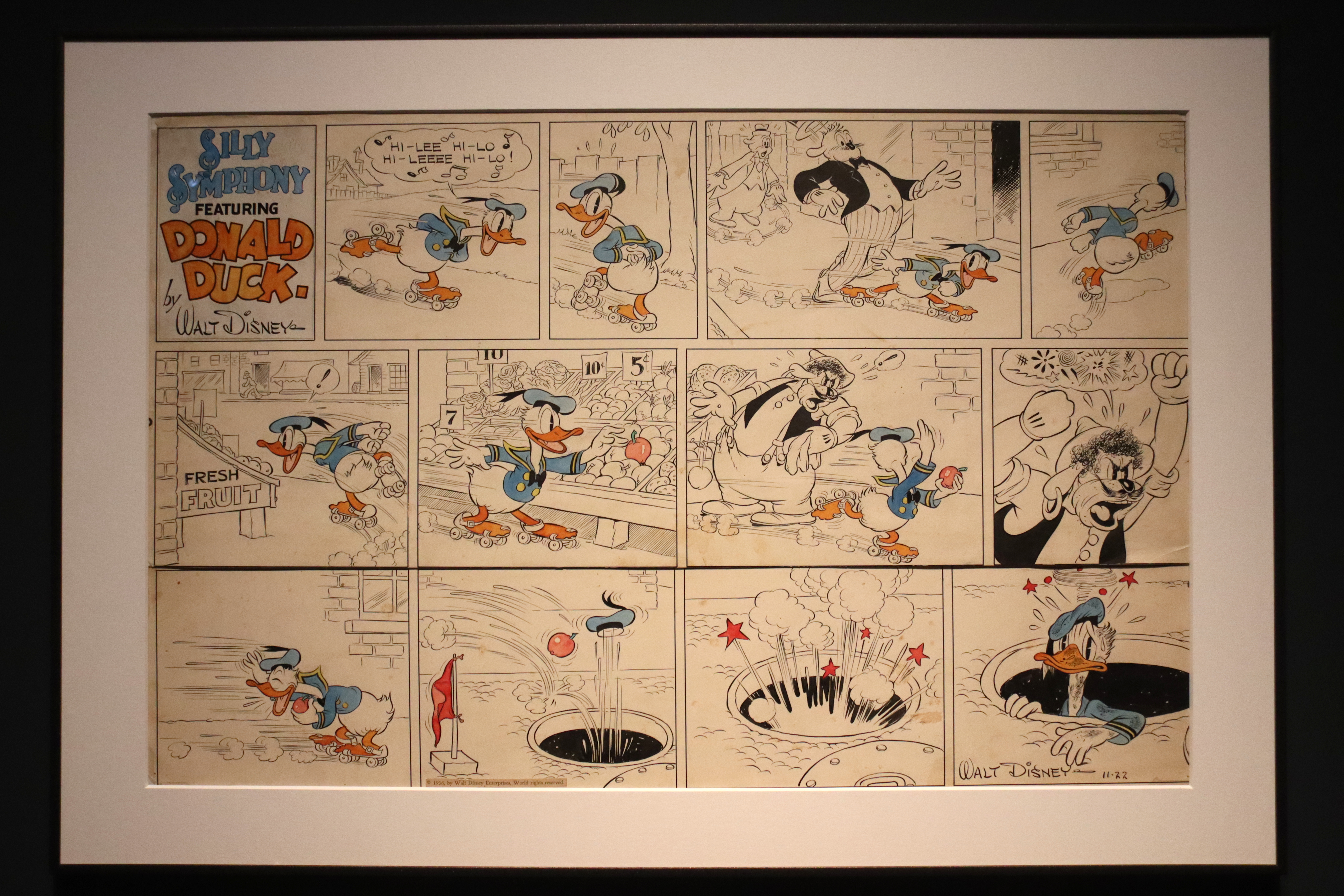 A comic featured in the exhibition in Tarragona's CaixaForum