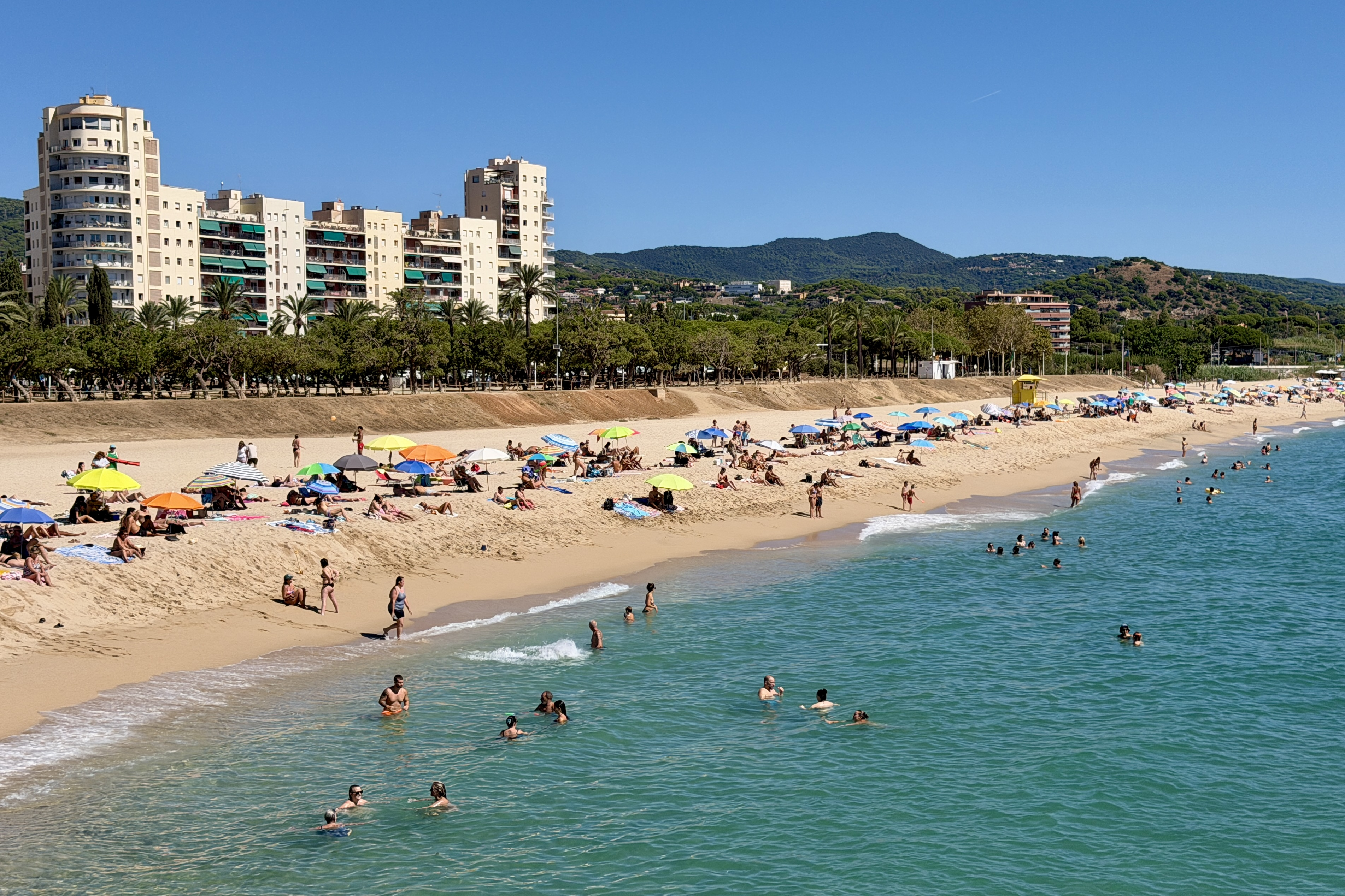 Callao beach in Mataró
