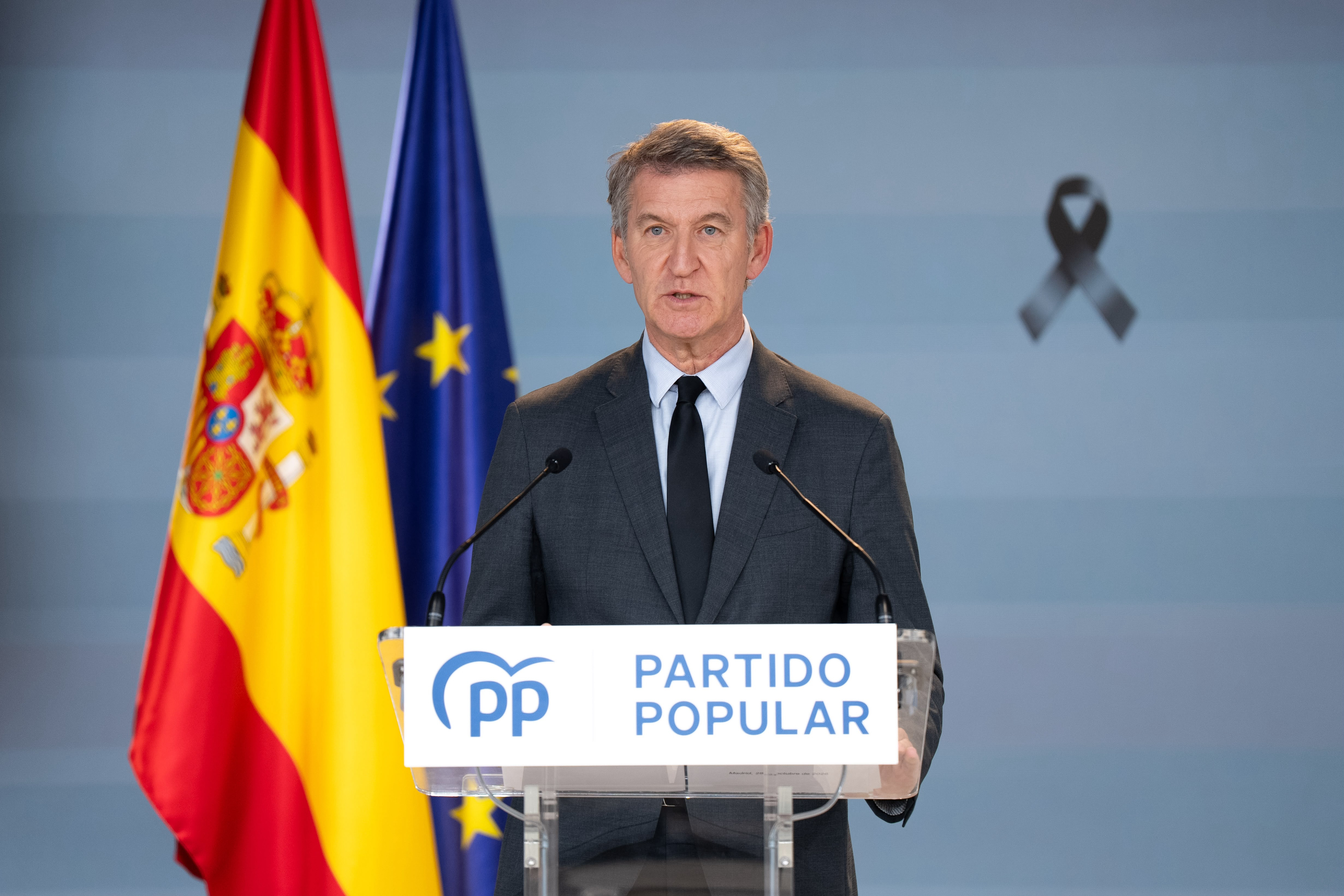 PP leader Alberto Núñez Feijóo