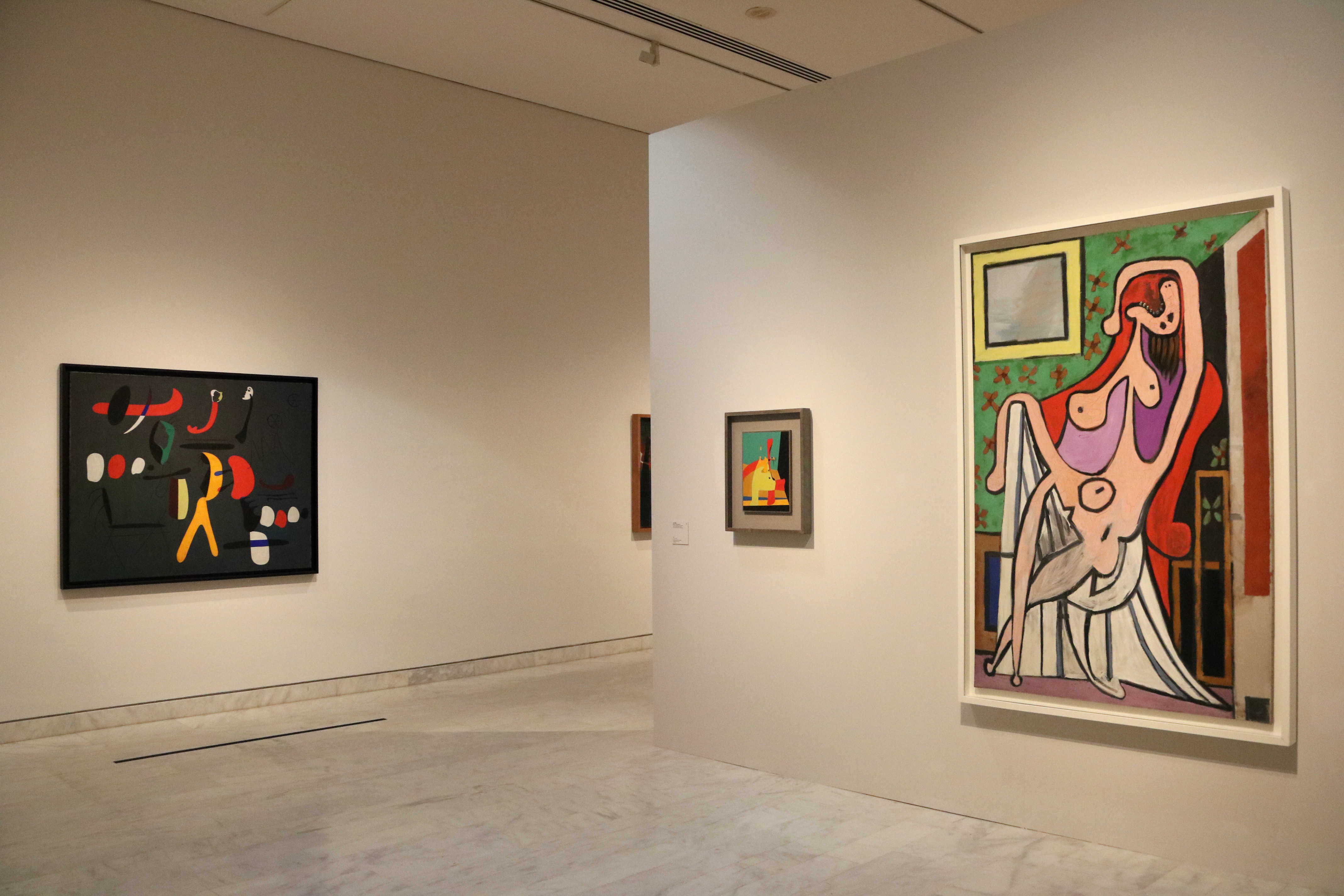 'Miró-Picasso' exhibition at the Picasso Museum