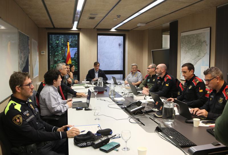 Illa es reuneix al Cecat per fer seguiment del dispositiu per les restriccions al medi natural pel brot de PPA