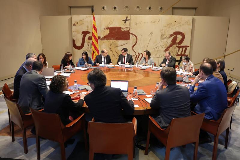 Meeting of the Catalan government