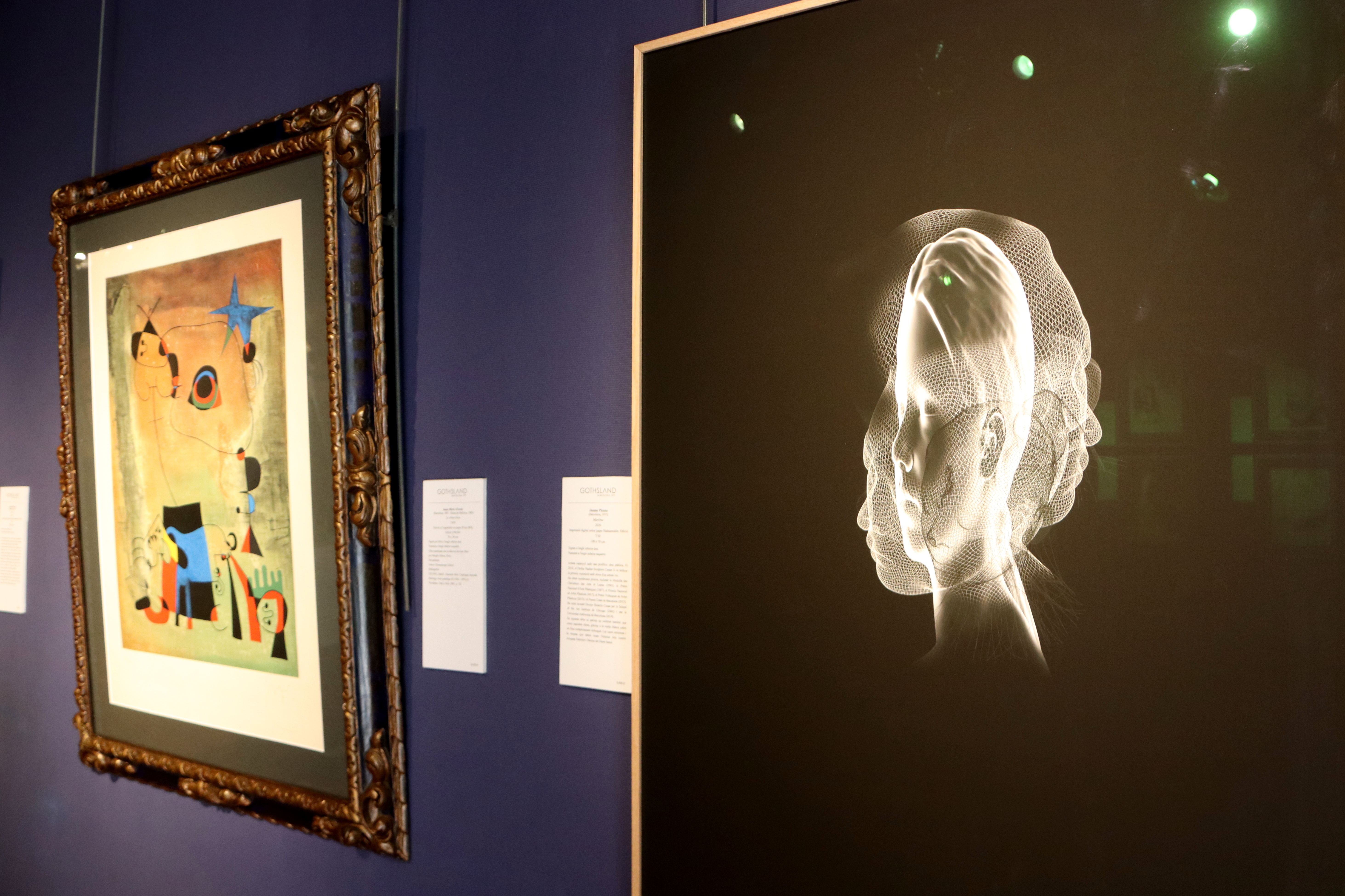 Works of Jaume Plensa at Gallery Gothsland