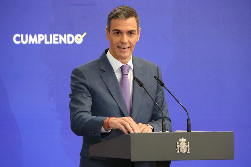 Spanish PM Pedro Sánchez